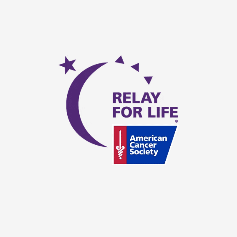 Relay for Life and American Cancer Society logos on a white background.